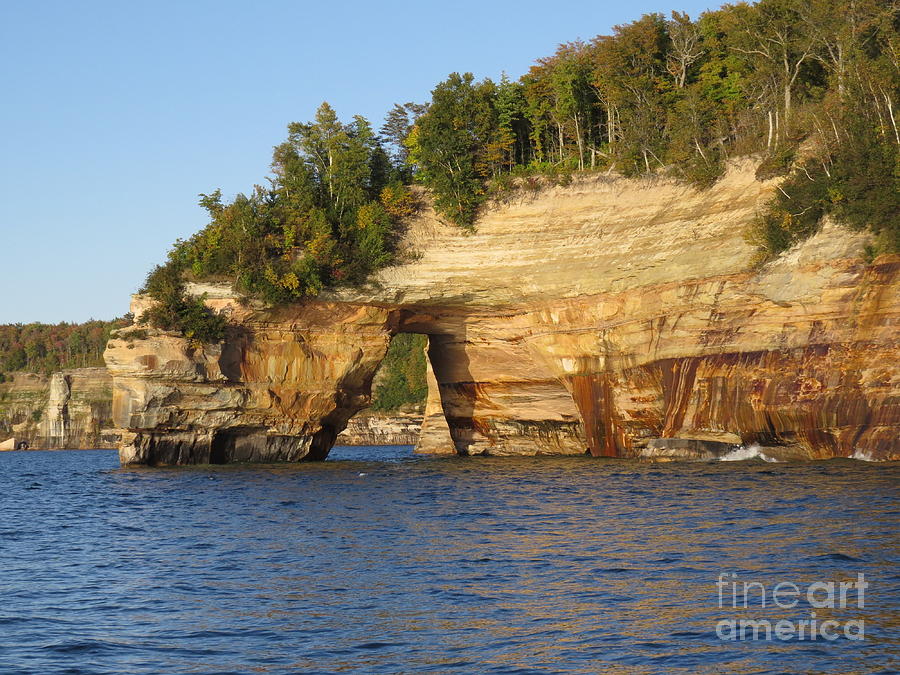 Pictured Rock Lake Shore Photograph by David Lankton - Fine Art America