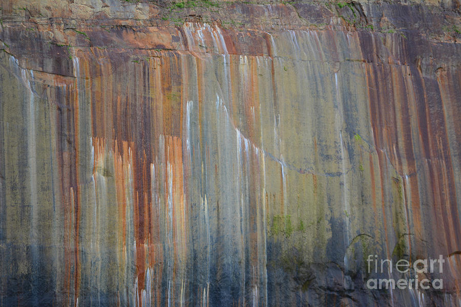 Pictured Rocks Abstract Photograph by Forest Floor Photography