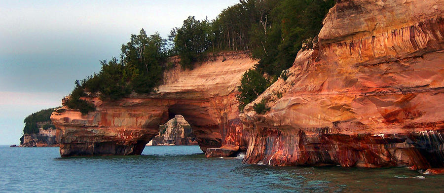 Pictured Rocks Photograph by David T Wilkinson
