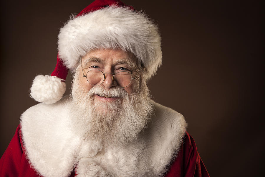 Pictures of Real Santa Claus Photograph by Inhauscreative