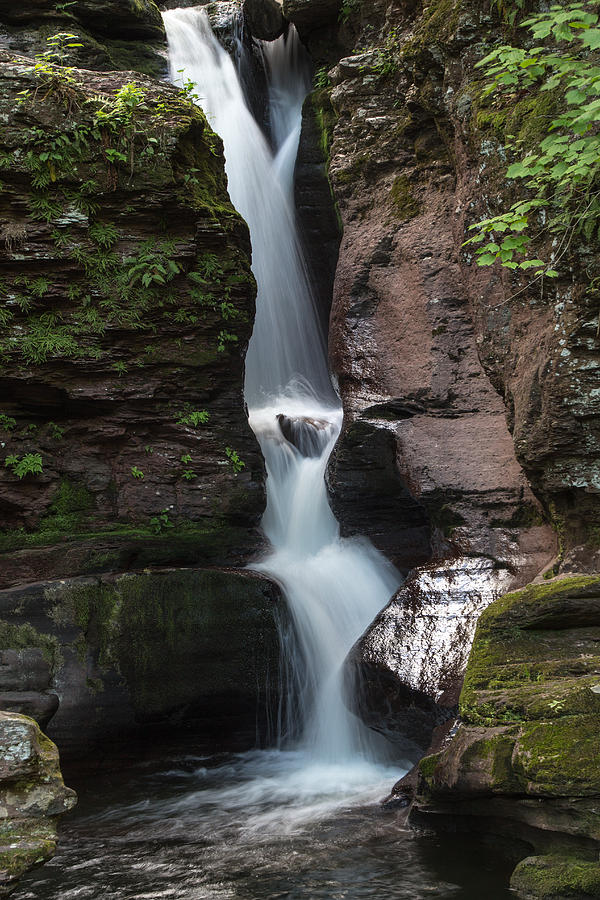 Pictures of Waterfall Ricketts Glen State Park  Photograph by Susan Jensen