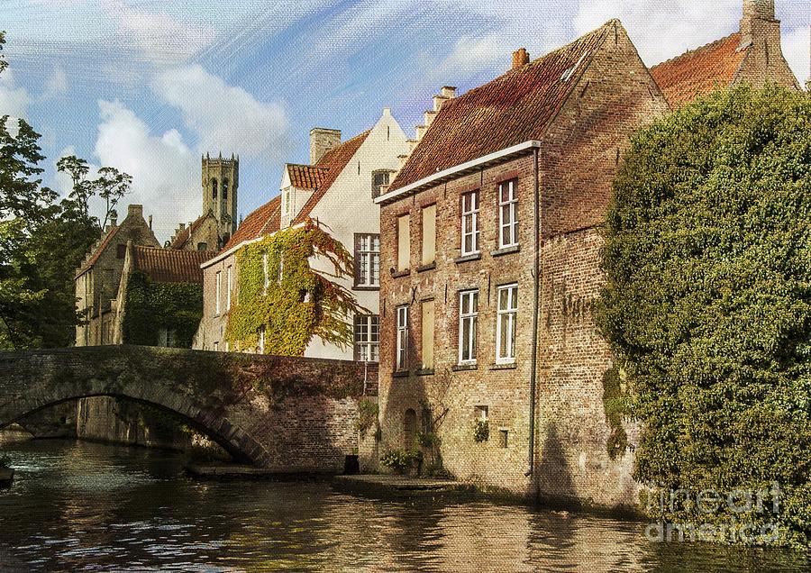 Summer Photograph - Picturesque Bruges by Juli Scalzi