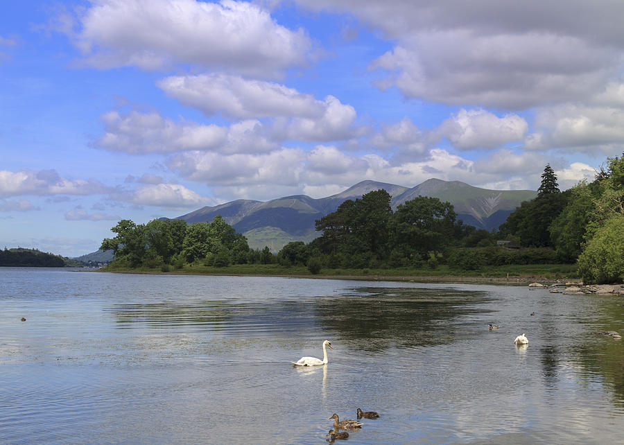 Picturesque lake district Photograph by Chris Smith