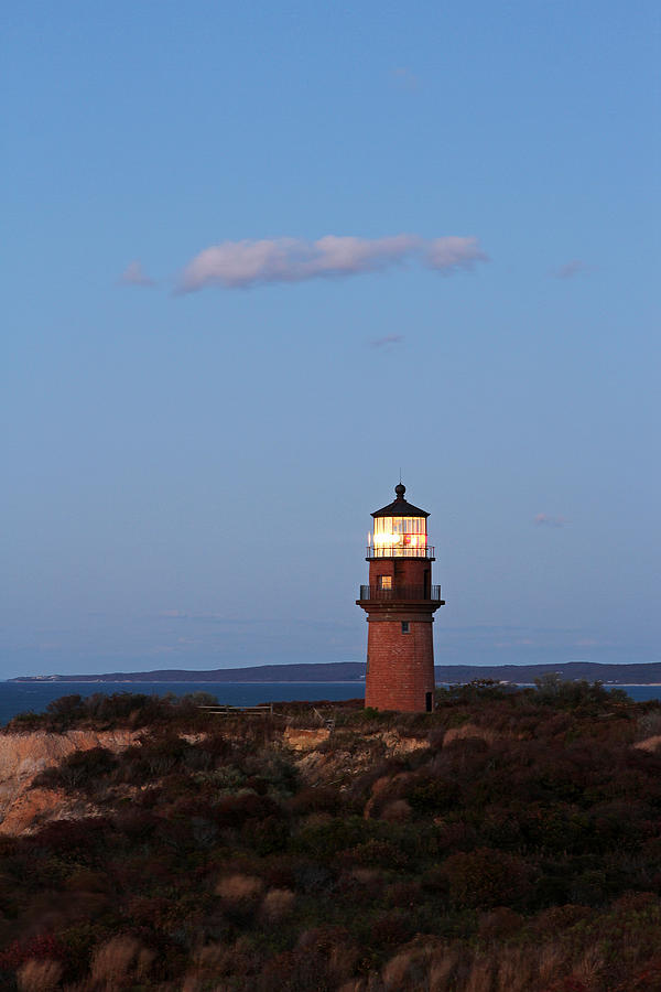 Picturesque New England Lighthouse Photography of Gay Head Light Photograph by Juergen Roth