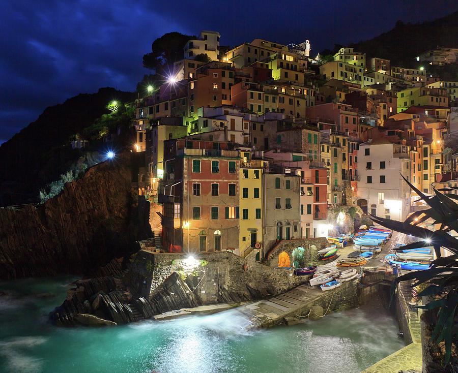 Picturesque Riomaggiore Cinque Terre Photograph by Maria Swärd