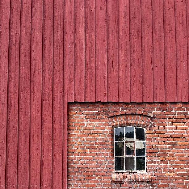 Simplicity Photograph - #pieces_of_norway And #norway_loves_red by Marianne Hope