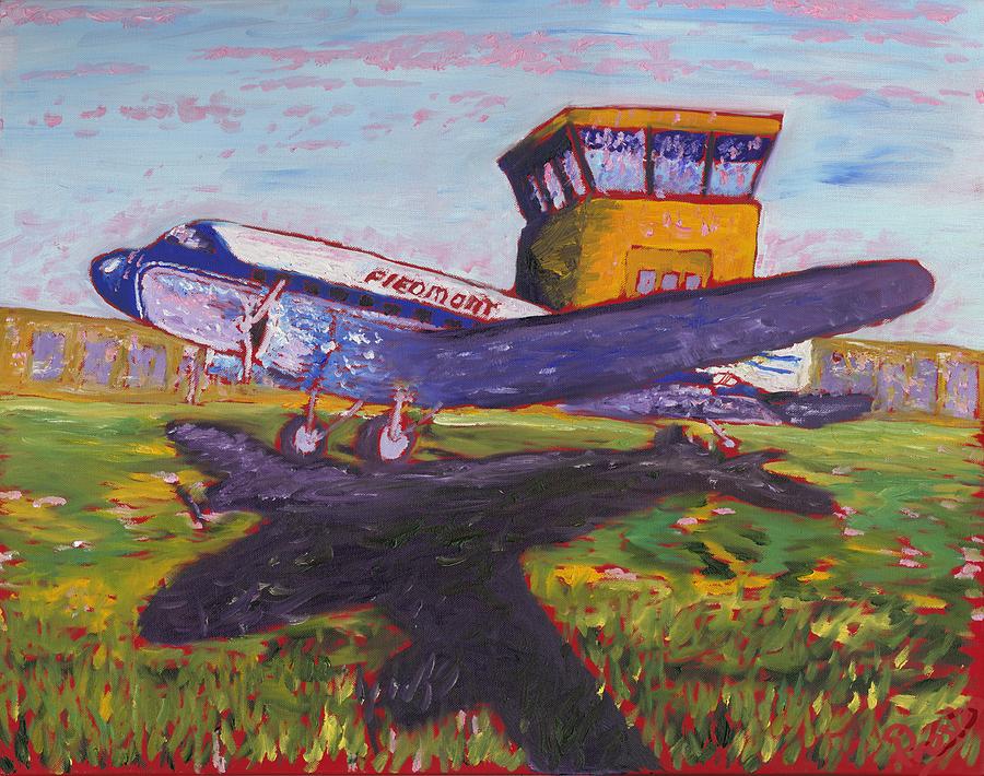 Piedmont Airlines Painting by Preston Sandlin