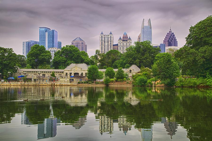 Piedmont Park Atlanta  Photograph by Dennis Baswell