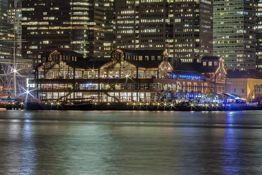 Pier 17 South Street Seaport NYC Photograph by Susan Candelario