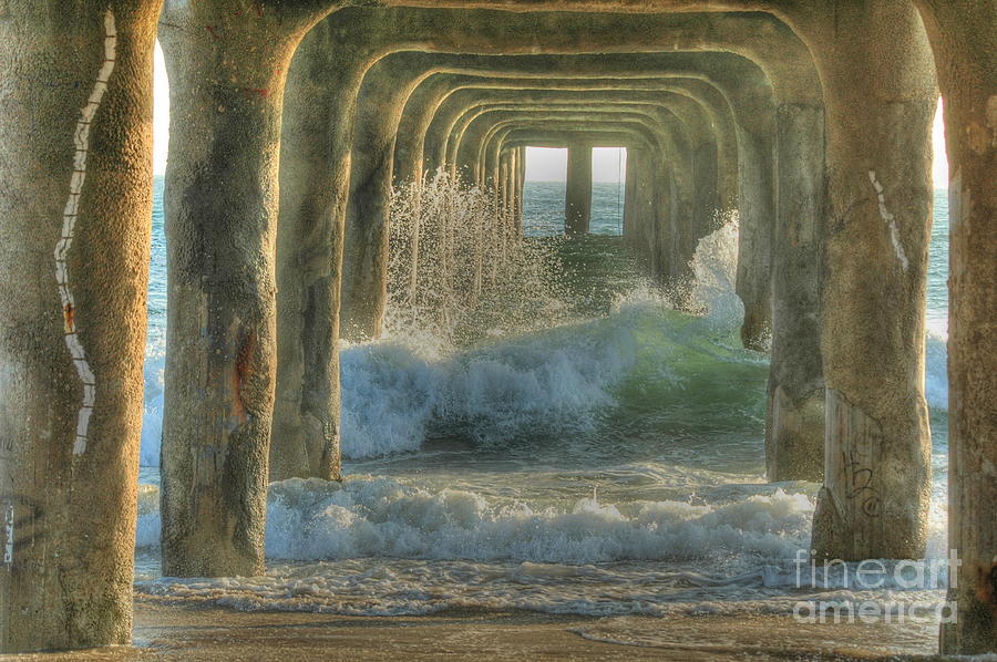 Pier Arches Photograph by Richard Omura
