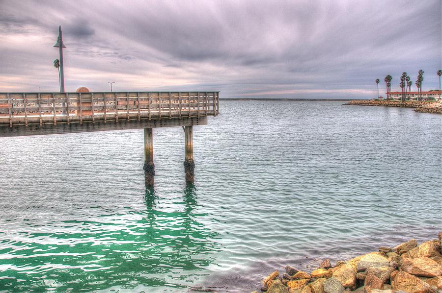 Pier at Oceanside Harbor Photograph by Bruce Friedman