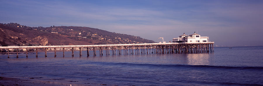 Pier Over An Ocean, Malibu Pier Photograph by Panoramic Images