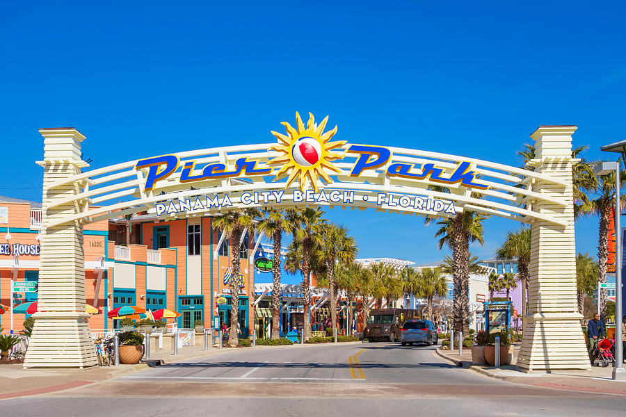 Pier Park Shopping District In Panama City Beach Florida By Benedek