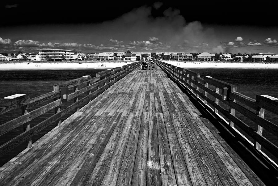 Pier Perspective Photograph by George Taylor