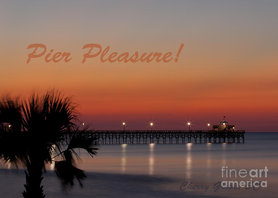 Pier Pleasure Photograph by Roger Bailey