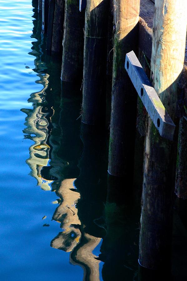 Pier Reflection Photograph by Stuart Litoff