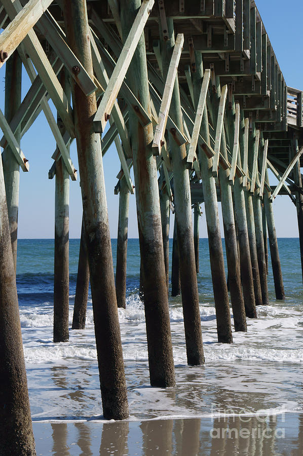 Pier Structure Photograph by MM Anderson