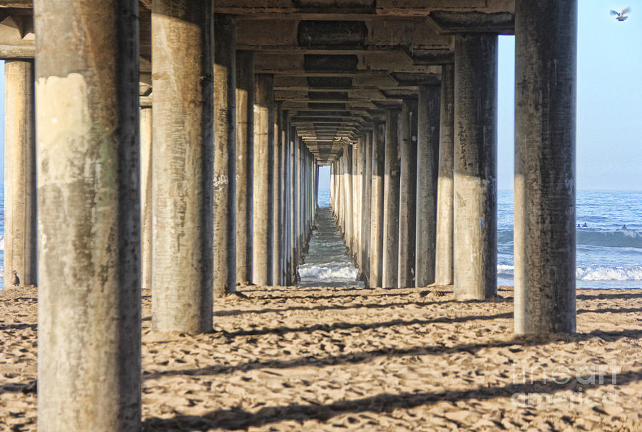 Huntington Beach Photograph - Pier by Tammy Espino