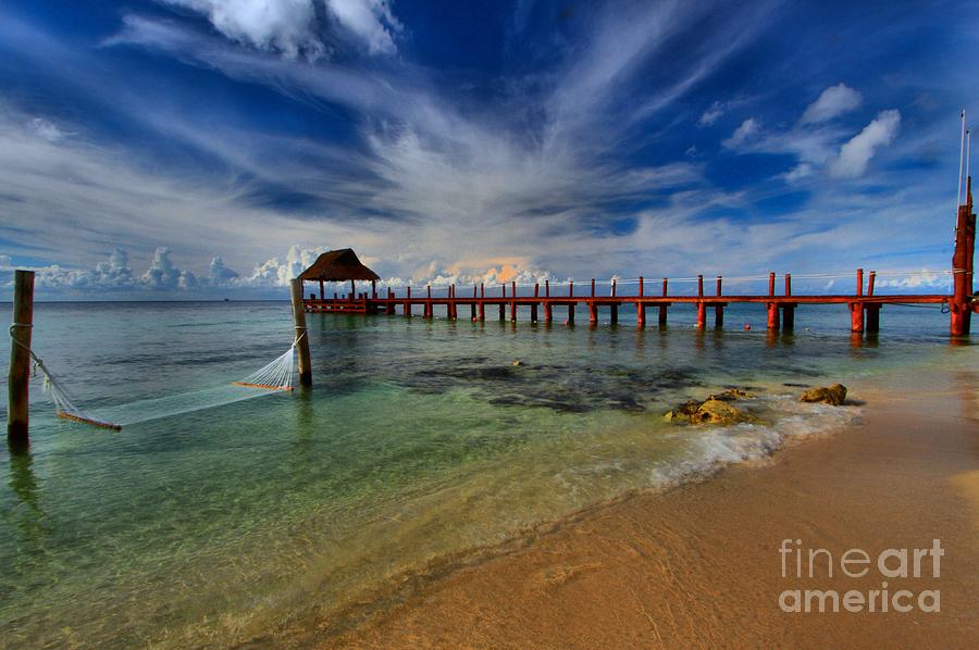 Pier To Paradise Photograph by Adam Jewell