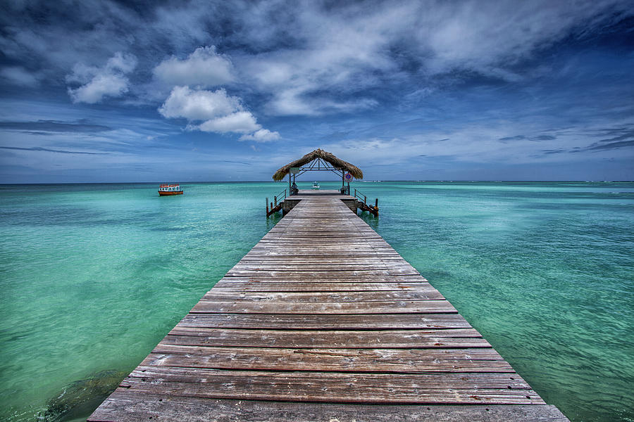 Pier To Paradise Photograph by Timothy Corbin