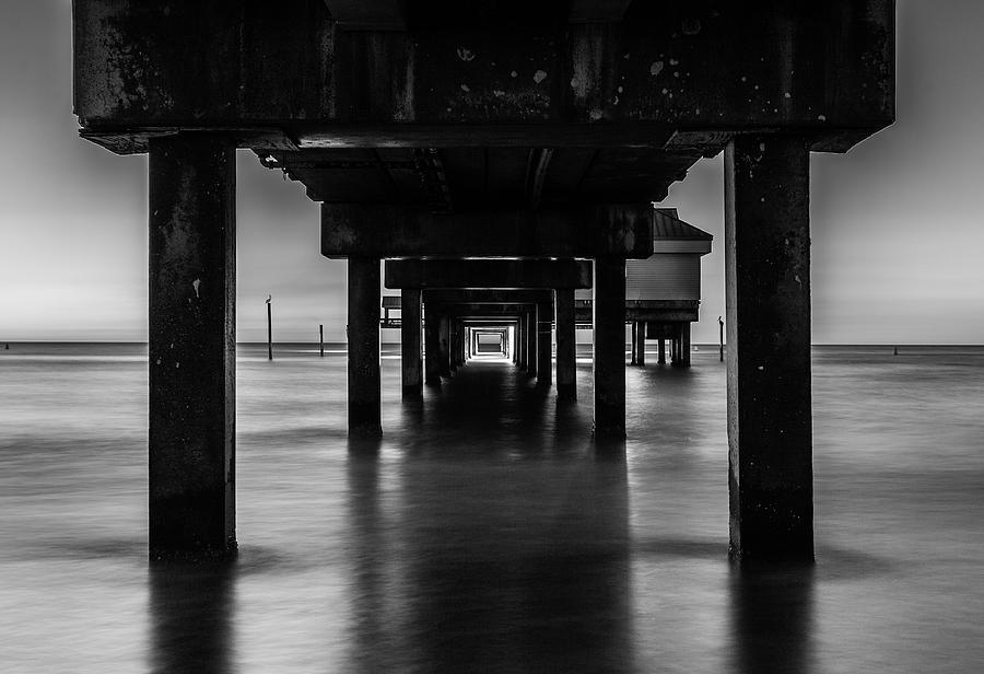 Pier Under II Photograph by Steven Reed