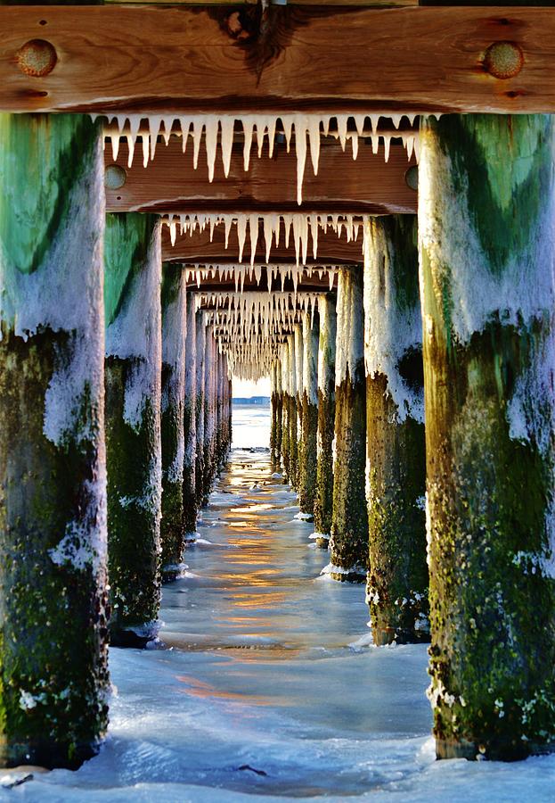 Pier With Teeth Photograph by Billy Beck