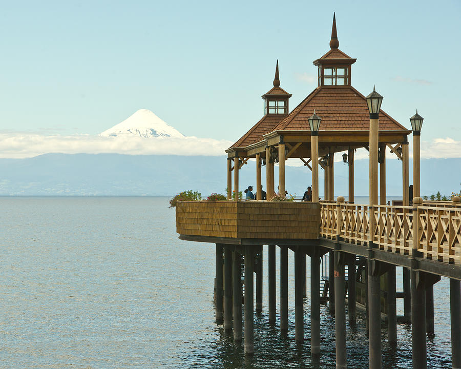 Piering to Osorno Photograph by Kent Nancollas