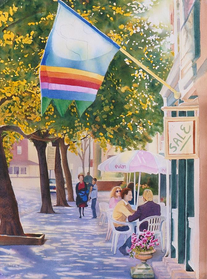 Piermont Avenue Painting by Daniel Dayley
