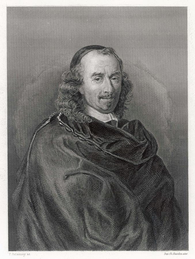 Pierre Corneille 1606 1684 French Drawing By Mary Evans Picture Library