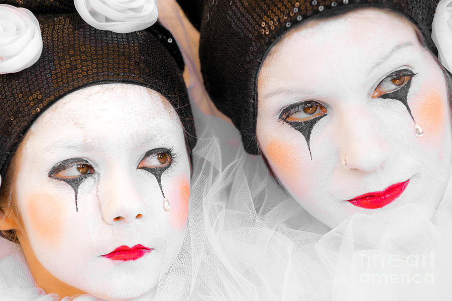 Pierrot Photograph by Luciano Mortula