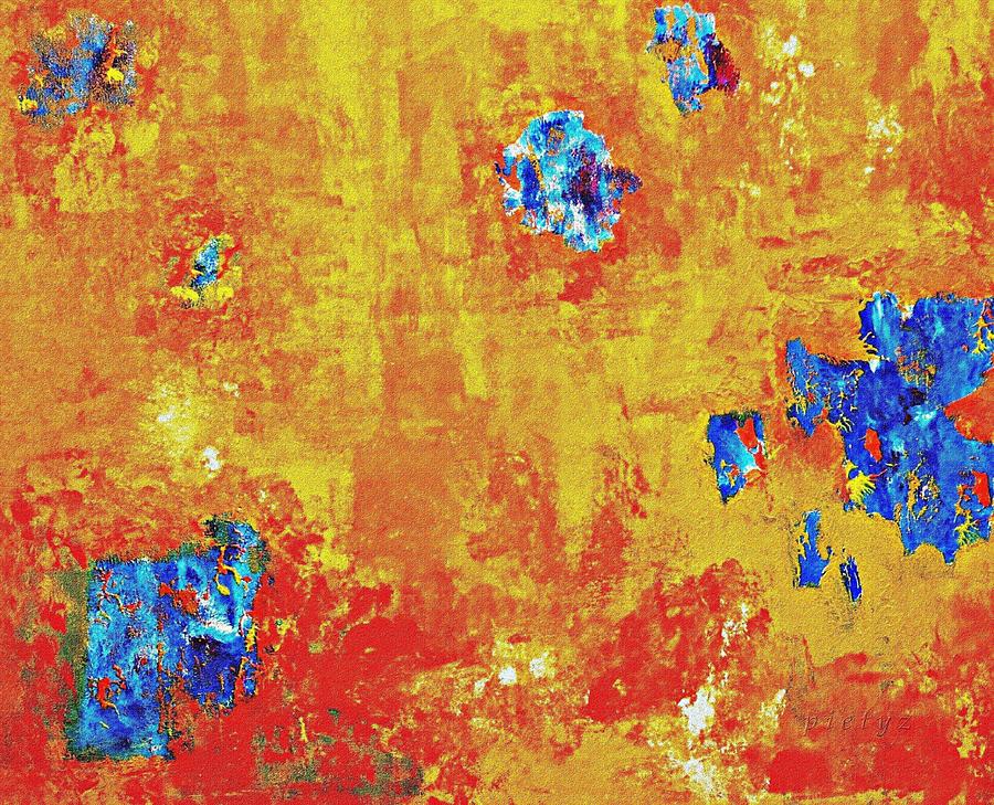 Pietyz Abstractz 054 Painting by Piety Dsilva