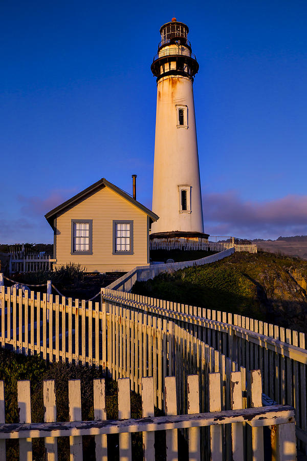 Sunset Photograph - Pigeon Point At Sunset by Garry Gay