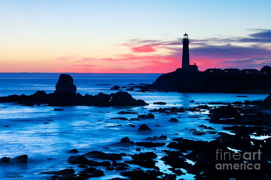 Pigeon Point Lighthouse California Photograph by Mel Ashar