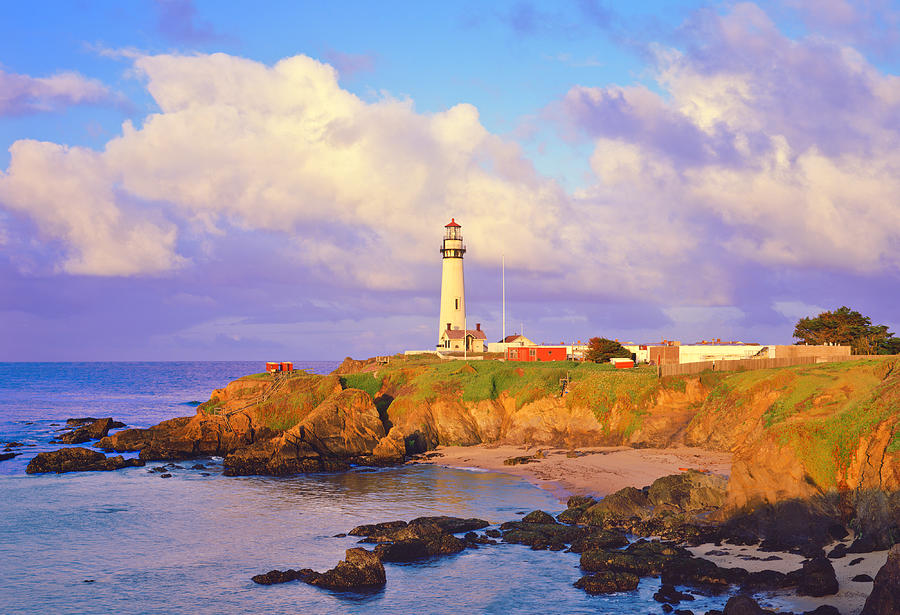 Pigeon Point Lighthouse On California Photograph by Ron thomas