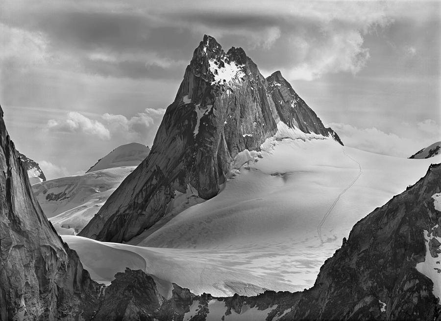 102760-BW-Pigeon Spire Photograph by Ed  Cooper Photography