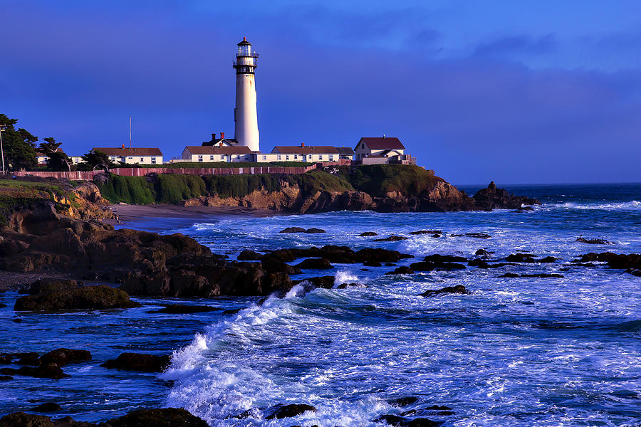 Pigeon Point Lighthouse Photograph - Pigion Point Light House by Garry Gay