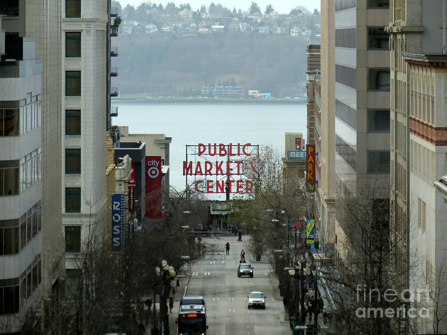 Pike Place Market From Above Photograph by Gayle Swigart