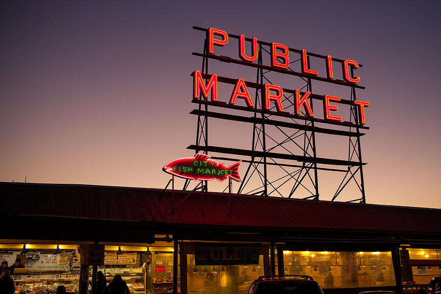 Pike Place Market Photograph
