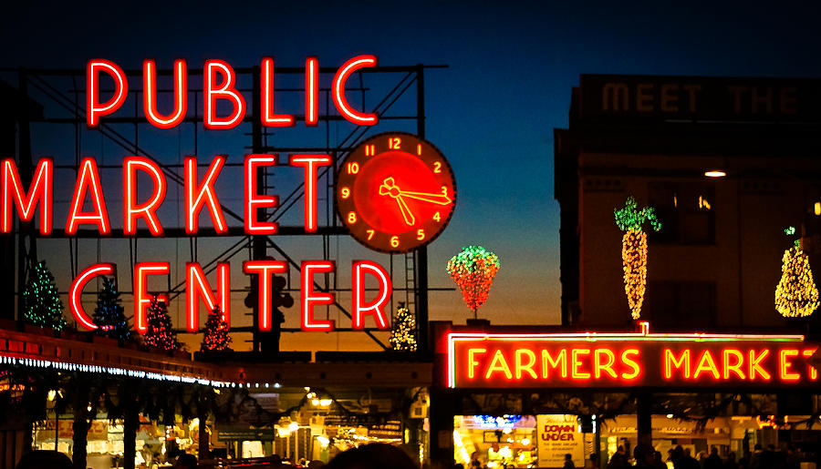 Pike Place Market Photograph by Ronda Broatch