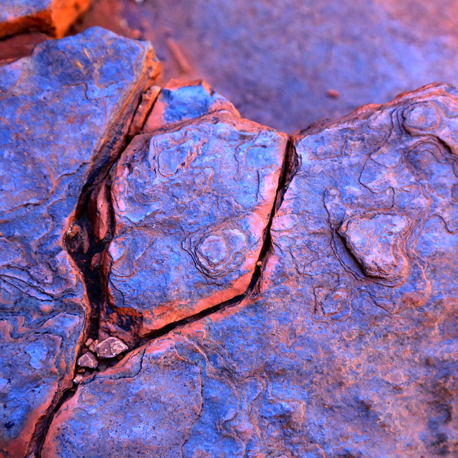 Abstract Photograph - Pilbara Rock 2 by Paul Peach