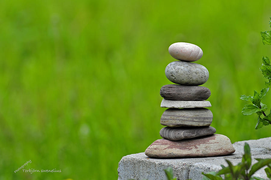 Piled Stones Photograph by Torbjorn Swenelius