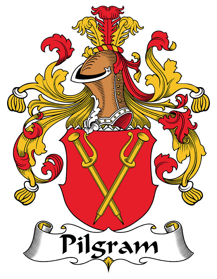 Pilgram Digital Art - Pilgram Coat of Arms German by Heraldry