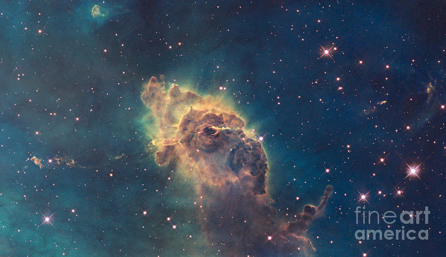 Pillar In The Carina Nebula Photograph by Science Source