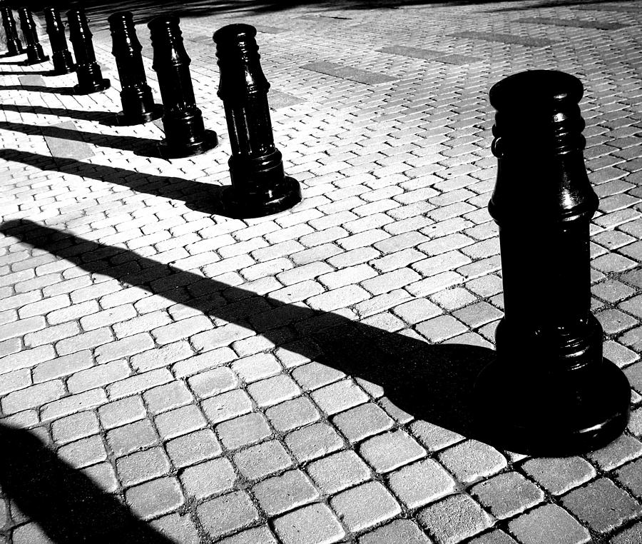 Pillars and Shadows Photograph by Liza Dey