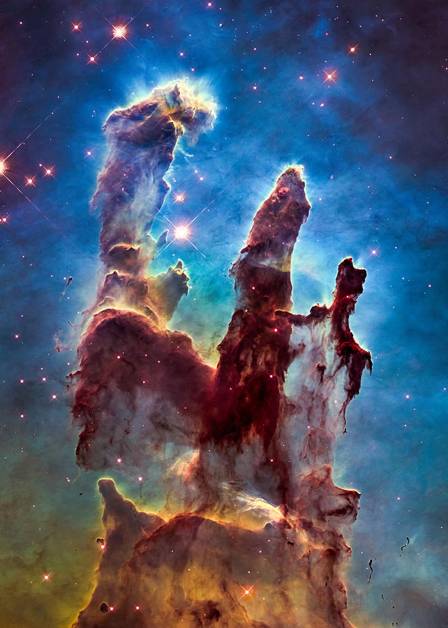 Pillars of Creation Photograph by Marco Oliveira
