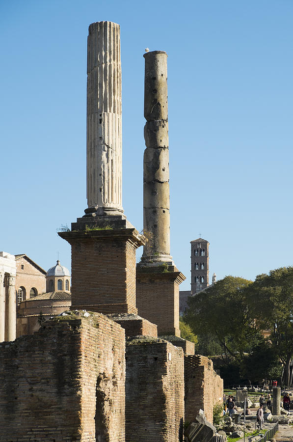 Pillars of Rome Photograph by Harold Piskiel