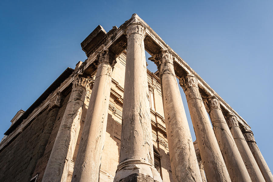 Pillars Photograph - Pillars of Rome by Toren Lehrmann