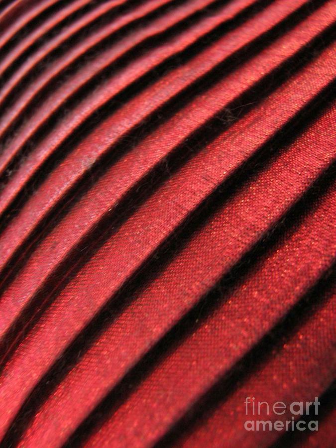 Pillow Pleats Photograph by Chris Anderson