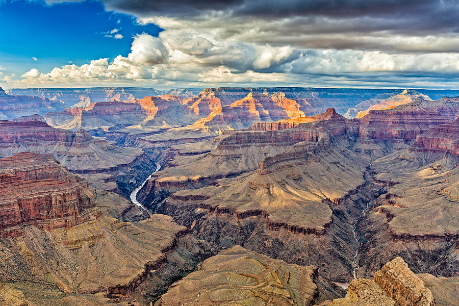 Pima Point Sunset - Grand Canyon National Park Photograph Photograph by ...