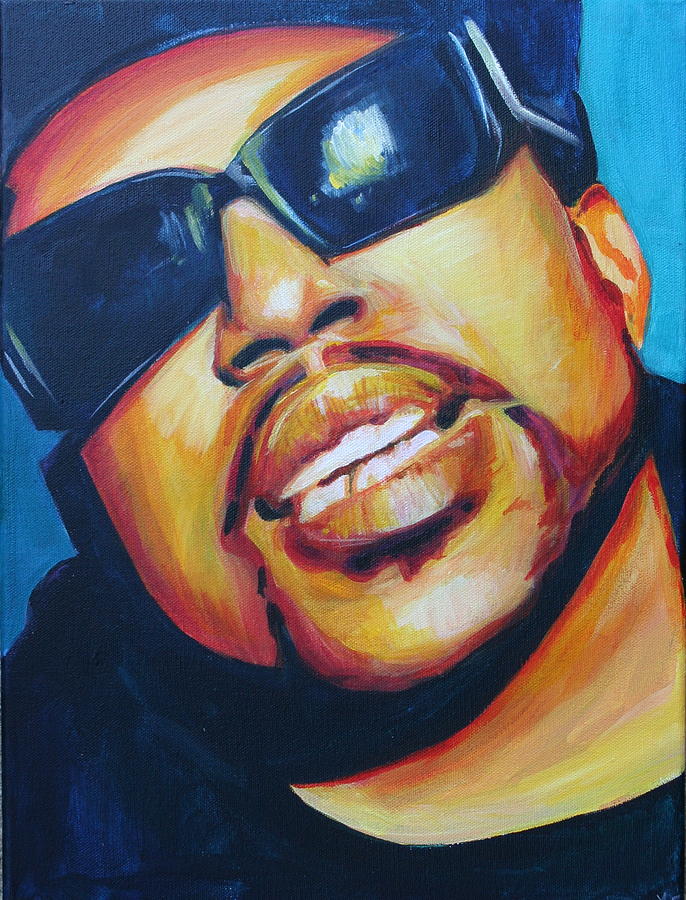 Portrait Painting - Pimp C by Kate Fortin